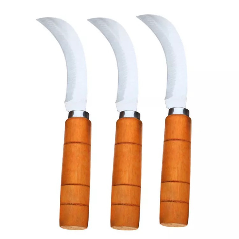 Stainless steel peeler, banana knife, fruit pineapple small curved knife, stainless steel pineapple cutter manufacturer wholesale pic 9