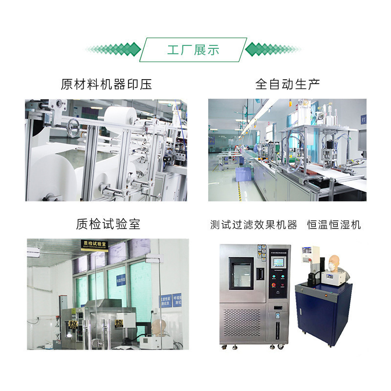 高颜值克莱因蓝一次性口罩防护潮款平面成人印花口罩独立包装批发详情22