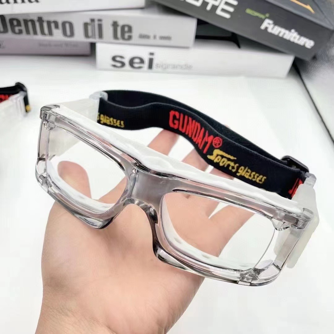 篮球运动眼镜近视眼镜架防爆防抖足球羽毛球可调节运动眼镜框架详情15