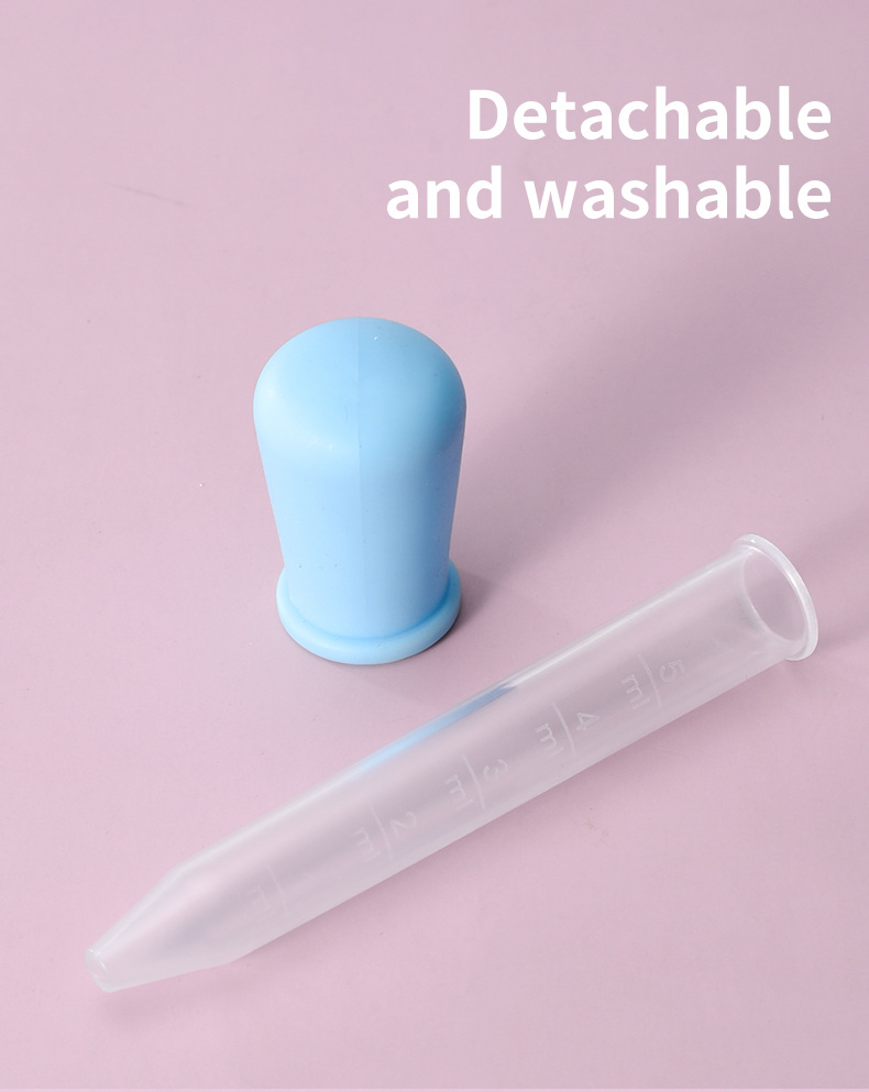 Food-grade dropper drug feeder, high suction power silicone drug dropper, test tube drug feeding tool, water-absorbing toy pic 4