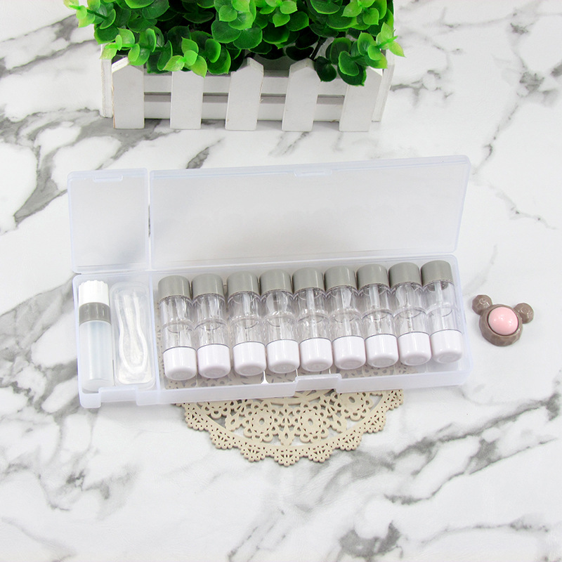 1 to 9 pairs of contact lens cases, hard RGP color contact lens cases, cylindrical lens cases and ok lens cases are in stable supply and exclusively for foreign trade pic 13