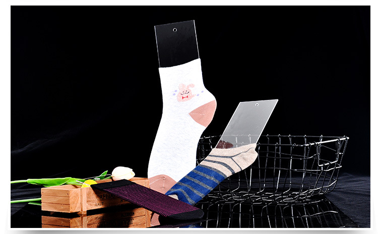 袜子撑儿童成人长筒直筒袜陈列展示道具挂钩挂板亚克力模型详情10