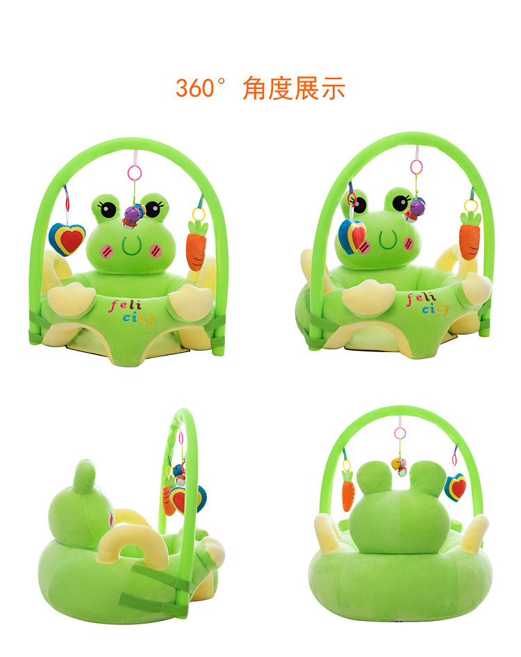 跨境 便携式儿童沙发卡通宝宝学座椅 婴幼儿安全小座椅毛绒玩具工厂直销详情17