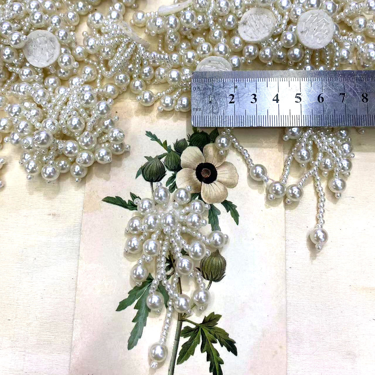 手工串珠辅料配件半成品材料胸针配件发饰头饰配件详情10