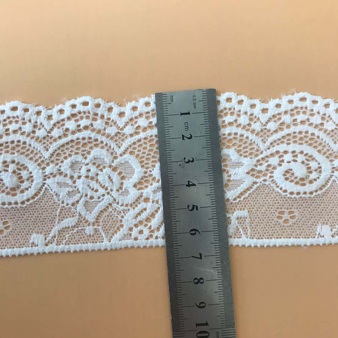Wholesale of 6.5cm elastic lace trim underwear, clothing accessories and DIY wedding dresses from the manufacturer pic 8