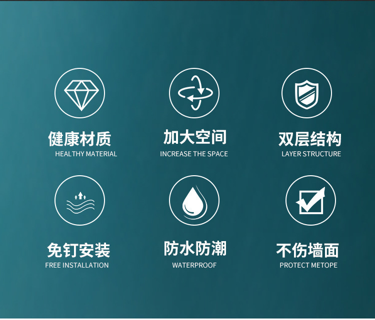 Little Whale Soap Box Bathroom Creative double-layer draining soap box hanging and storage dual-purpose non-perforating soap rack pic 3