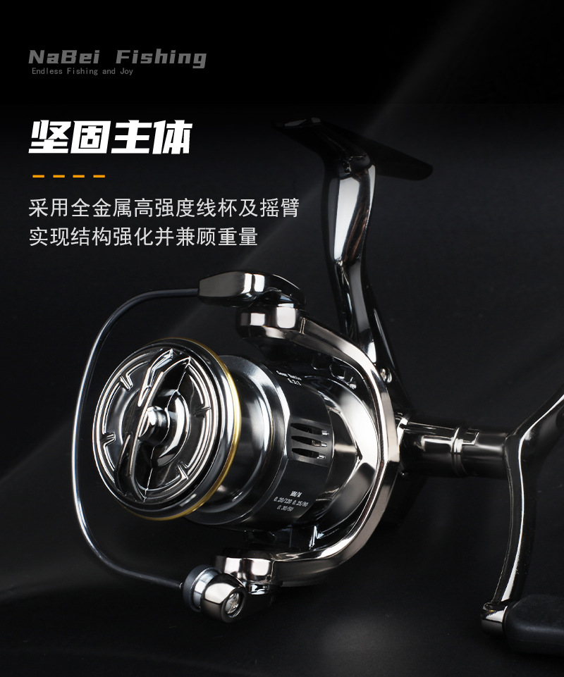 小高尔夫路亚纺车轮旋入式渔轮淡水远投斜口浅线杯微物轮渔具批发详情3
