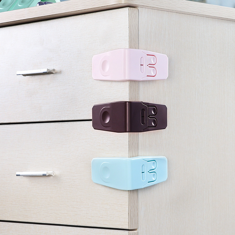 Multi-functional corner drawer lock pic 5