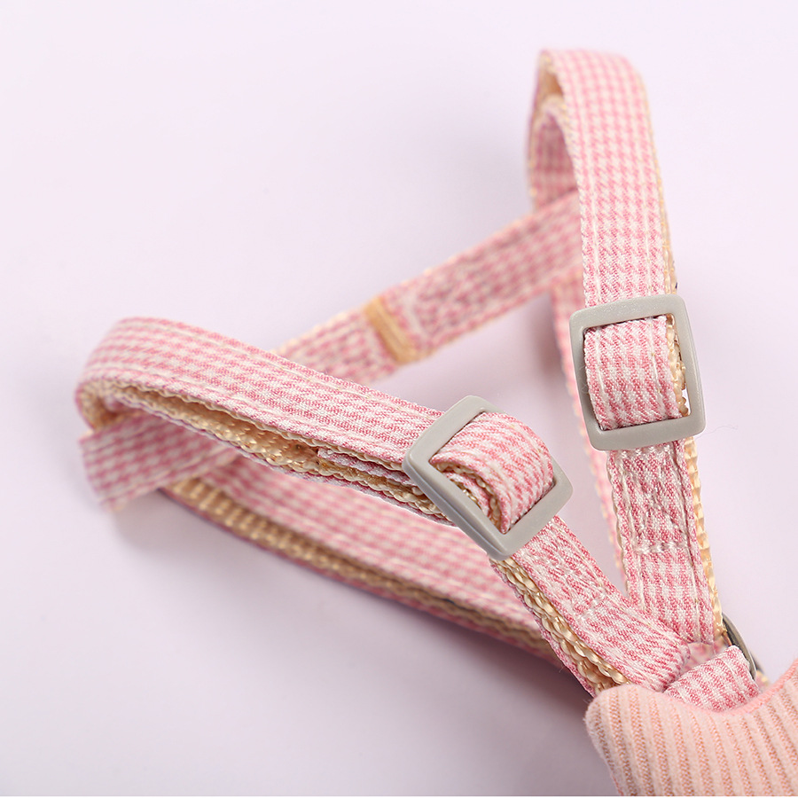 Wholesale I-shaped vest cat leash from the manufacturer, new star adjustable anti-break cat leash for cat walking pic 16