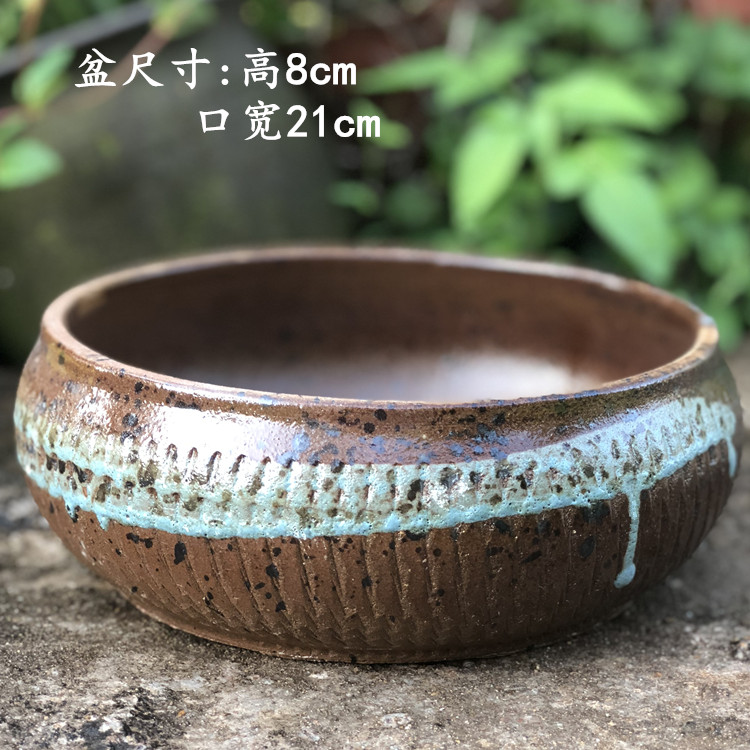 多肉植物花盆 个性创意花盆陶瓷多肉组合花盆大口径拼盘花盆包邮详情7