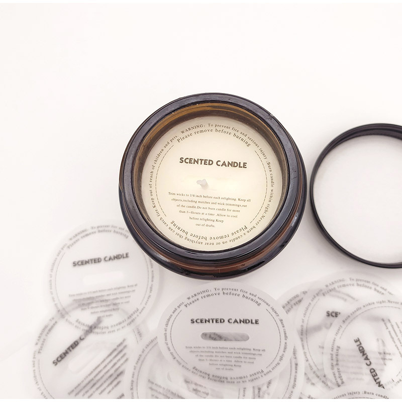 Scented candle, round dust-proof sulfate paper, coated white card paper, diy handmade wax cup protective paper, 4.5-7cm pic 10
