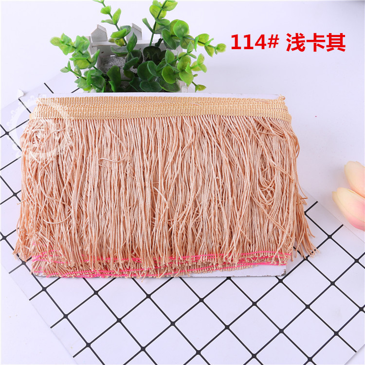 DIY stage costume accessories: Latin dance lace, tassel lace, polyester ribbon, 15CM, factory direct sales, 1 webbing pic 32