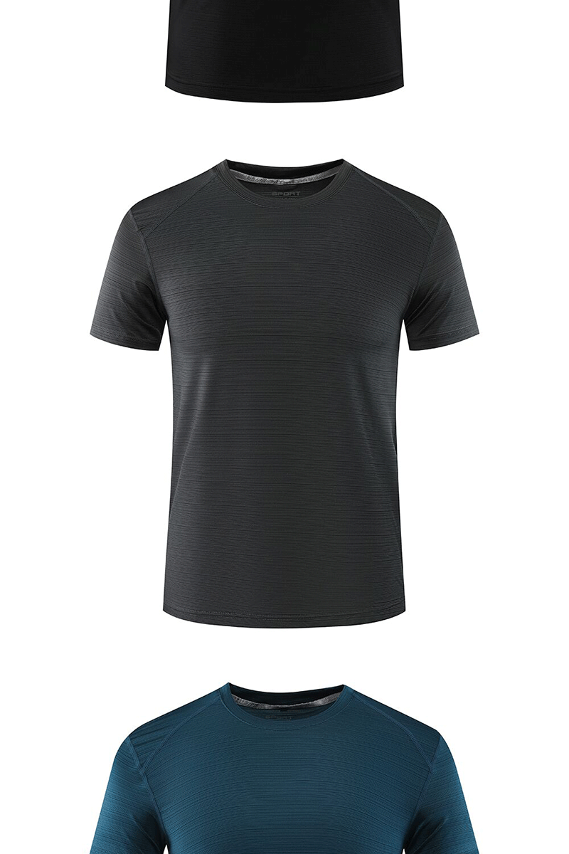 Ice fresh speed dry camiseta de cuello redondo logo personalizado camisa cultural camisa de publicidad camisa POLO manga corta ropa de trabajo personalizada al por mayor pic 5