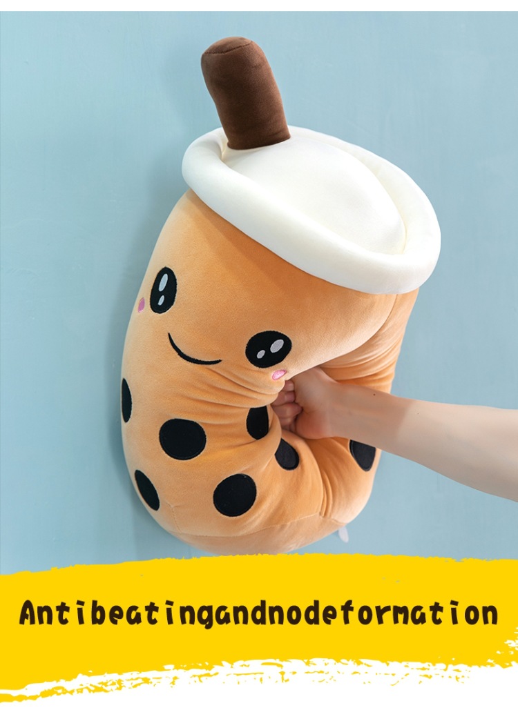 Simulated fruit milk tea cups, cushions, plush toys, large bubble milk tea dolls, stuffed toys, cross-border foreign trade gifts pic 5