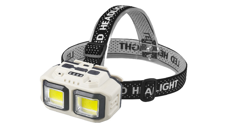 跨境户外LED强光感应头灯 USB充电家用工作灯 头戴钓鱼灯感应头灯详情10
