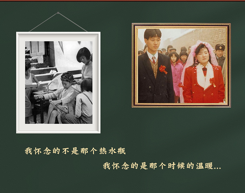 复古玻璃内胆热水瓶 家用茶瓶热水壶暖瓶暖壶 手提马口铁保温壶详情5