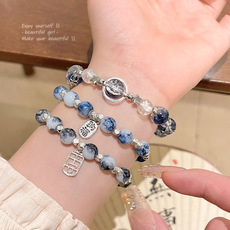 Korean bestseller, super shiny round zircon bracelet, simple and versatile, high-quality, perfect for best friend gifts, wholesale of bracelets and jewelry pic 4