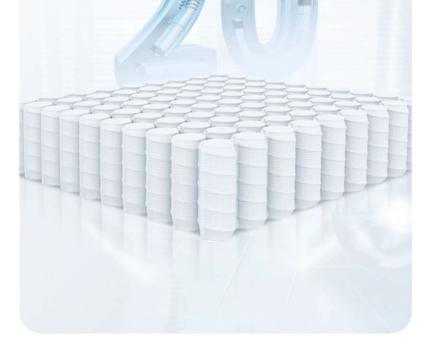 乳胶床垫希尔顿酒店民宿独立弹簧软硬两用家用席梦思厂家直销批发详情25