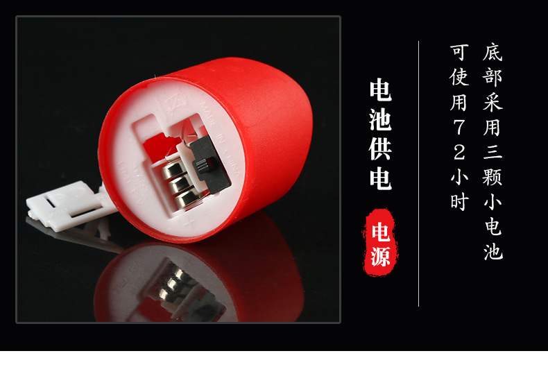 Factory direct sales of small wave seven-color candles, creative LED electronic candle lamps, home decoration and party setting supplies pic 9