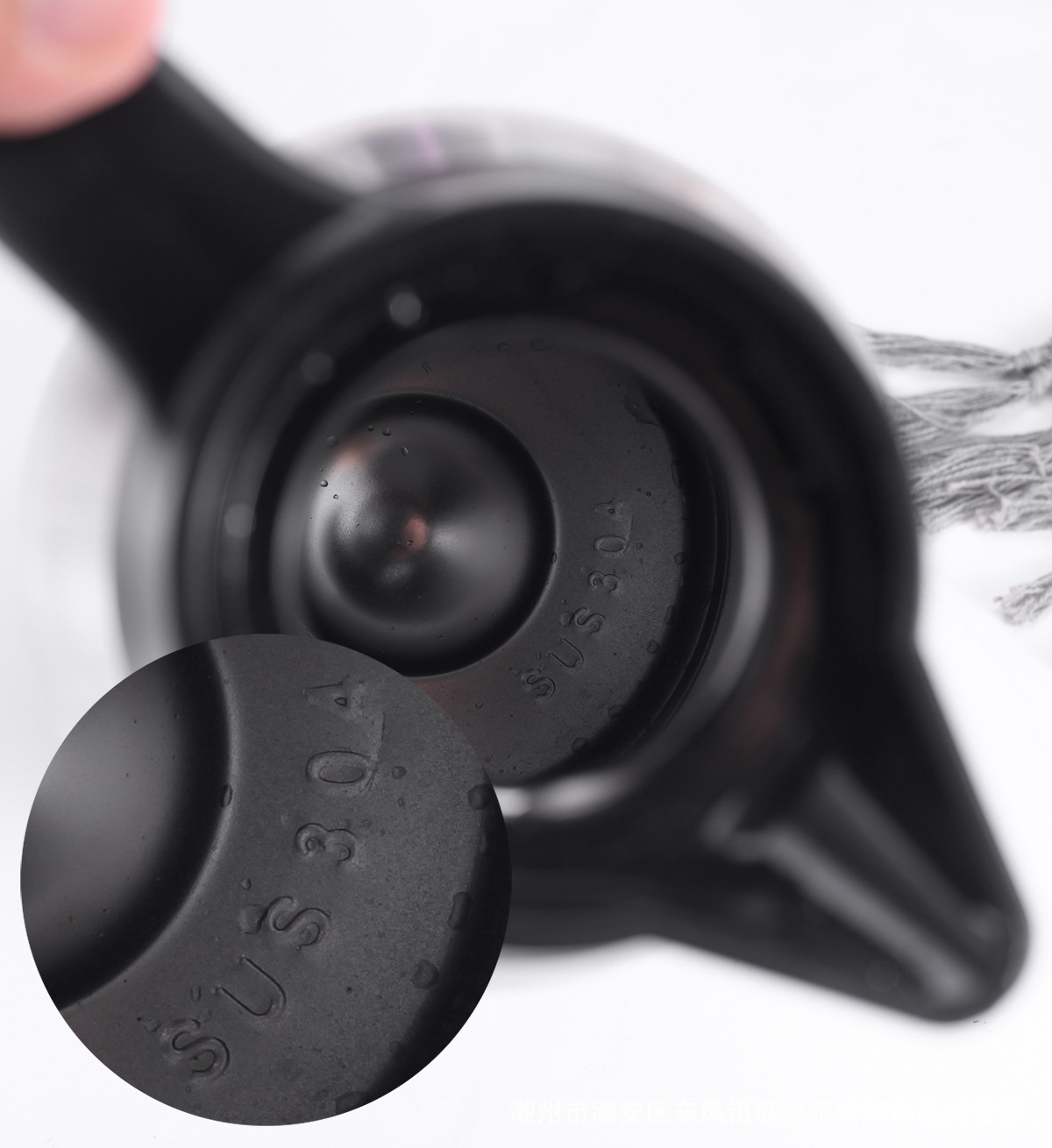 304不锈钢真空保温壶欧式家用热水壶咖啡壶2L商用礼品可印LOGO详情4