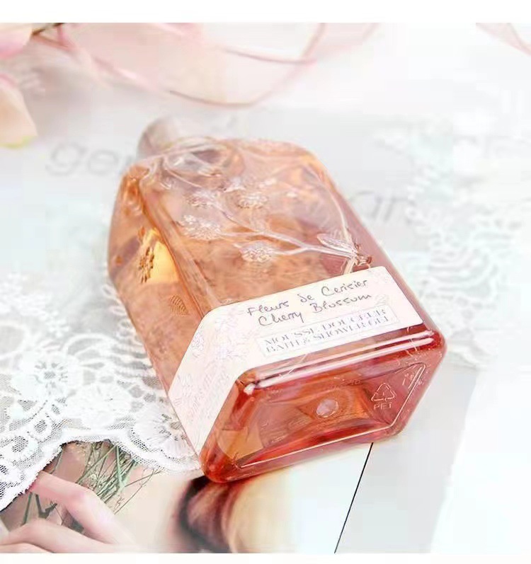 French Oushu Sakura Body Lotion, 250g Body Wash, Long-lasting Sweet Fragrance Gel, Hydrating and moisturizing pic 6