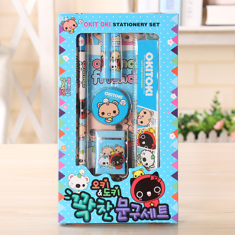 新儿童创意卡通文具组合文具套装 学生文具用品文具活动礼品批发详情32