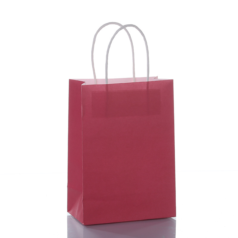 Customized eco-friendly high-end kraft paper gift bags, export kraft paper bags, general clothing packaging handbags pic 32