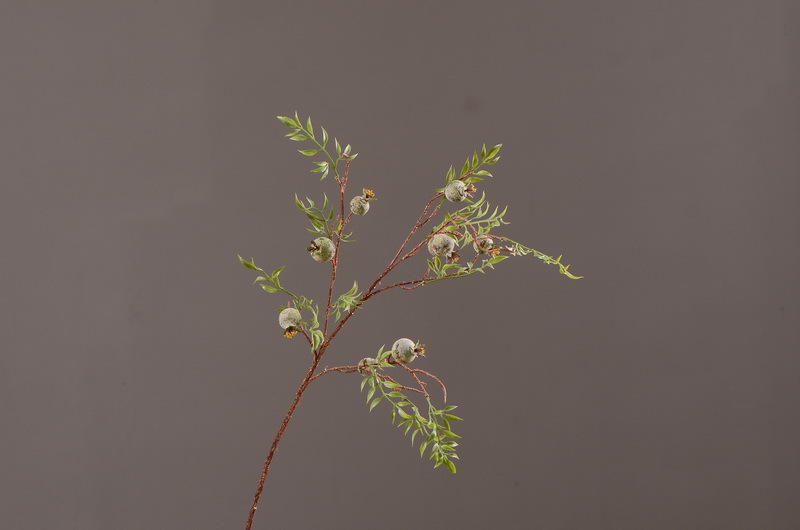 Wholesale of artificial pomegranate and wabi-sabi style Chinese hotel, home and restaurant decoration artificial flowers and artificial berries from the manufacturer pic 3