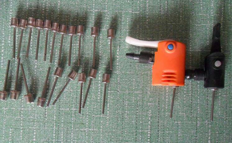 Iron ball needle set, ball needle tip, basketball and football metal inflation needle, air pump, hardware accessories, inflation equipment pic 11