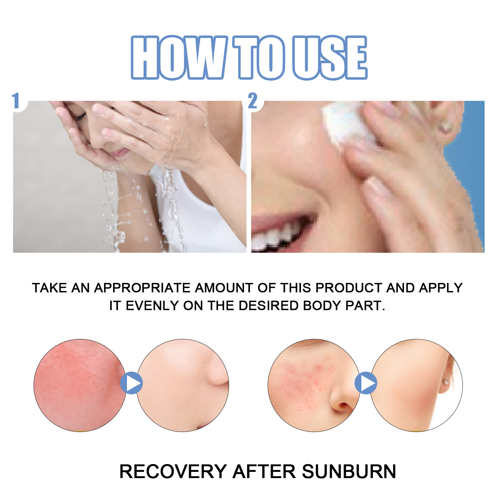 EELHOE Tanning and Post-Sun Repair Combo Wheat Skin Tone Body Tanning and Post-Sun Repair Cream Exclusively for export. Exclusively for export pic 18