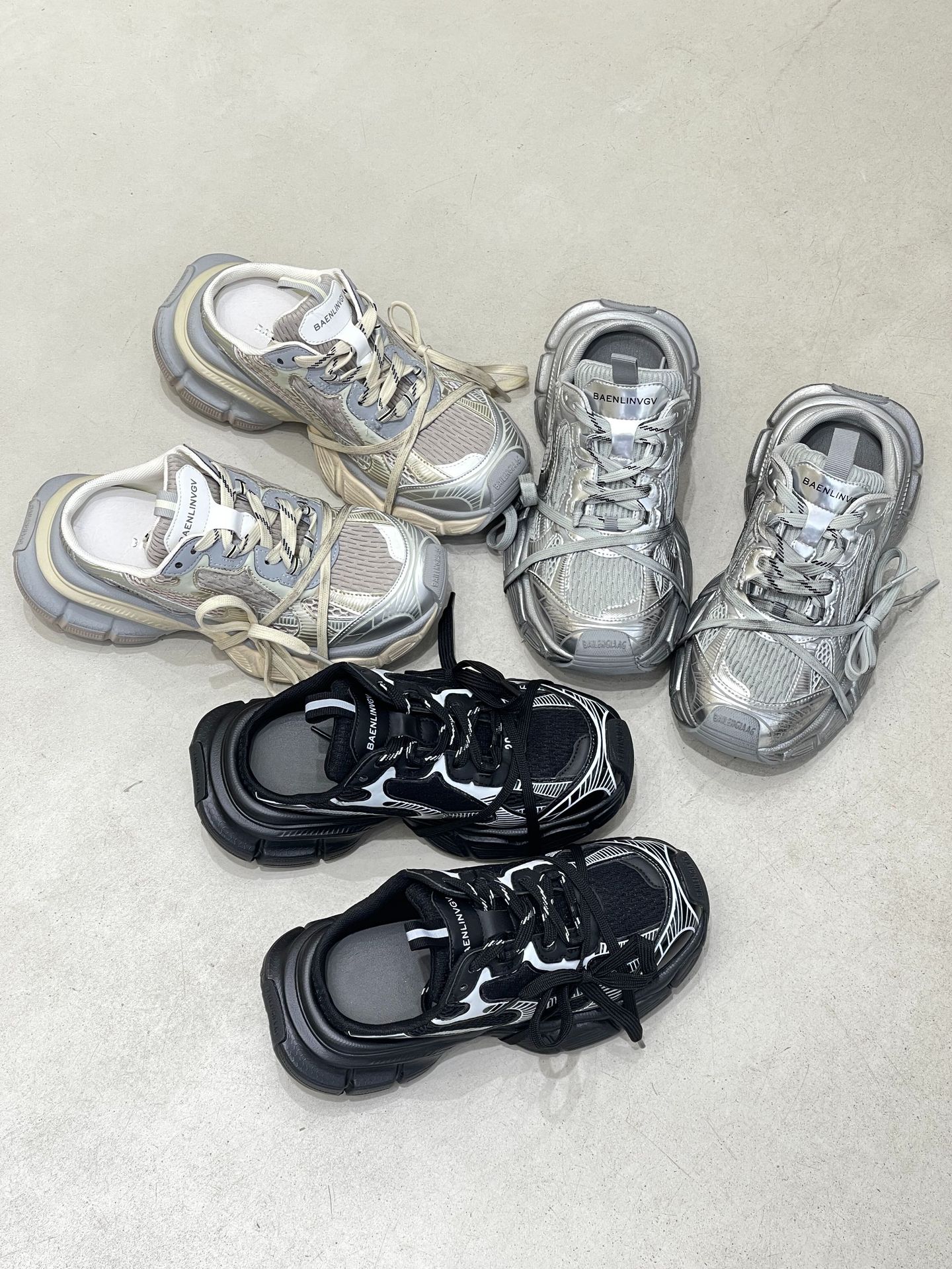 2023年新款老爹鞋增高厚底运动鞋休闲做旧复古情侣男女鞋详情20