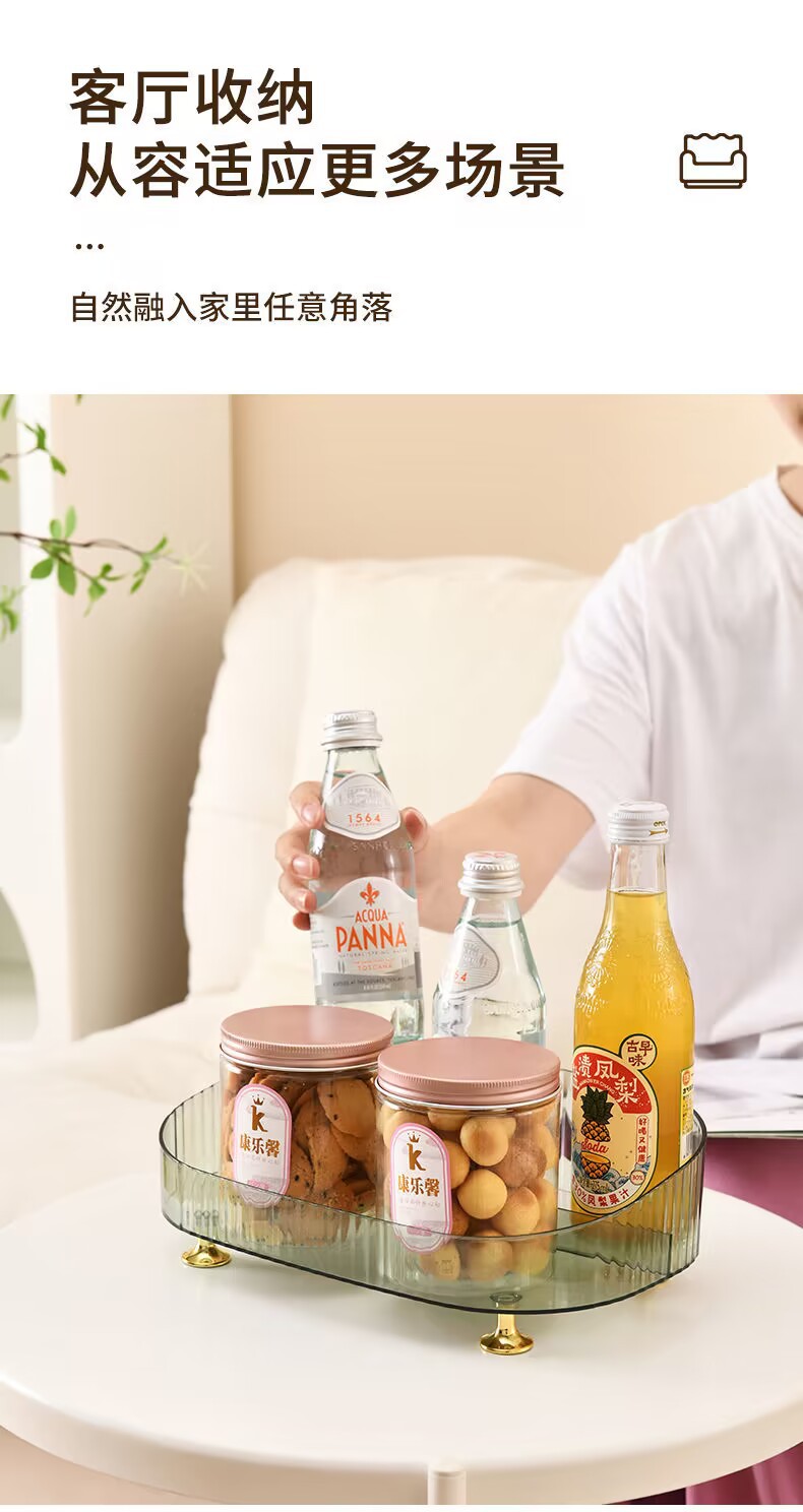 Light luxury desktop cosmetics storage box, dormitory skin care products shelf, dressing table organization box, lipstick and accessory storage pic 11