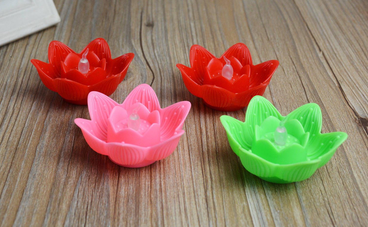 Factory direct supply of led electronic candles, blessing lotus lamps, Buddhist supplies, creative Buddha offering lamps, wholesale of small tea wax pic 7