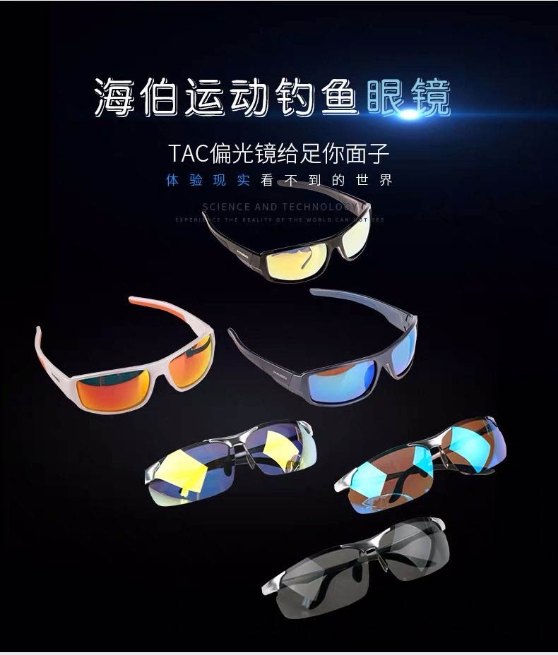 The sports and outdoor enhanced TMC high-definition anti-glare fishing mirror is used for fishing fat Goluas pic 1