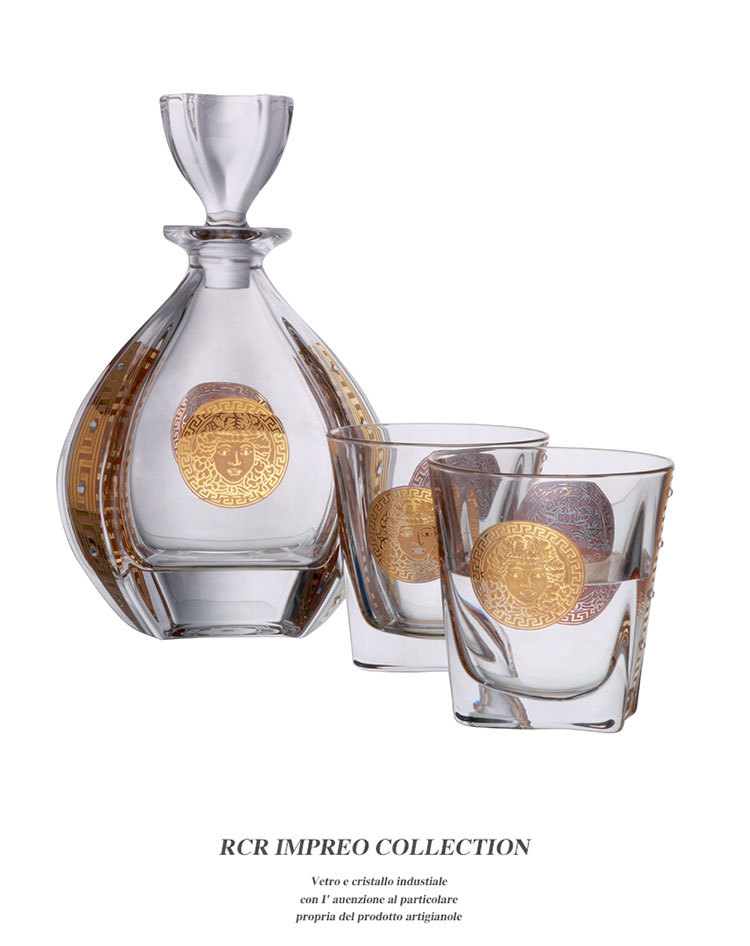 new style whisky brandy sets gold painted drinkware Whisky Painted Gold Set pic 11