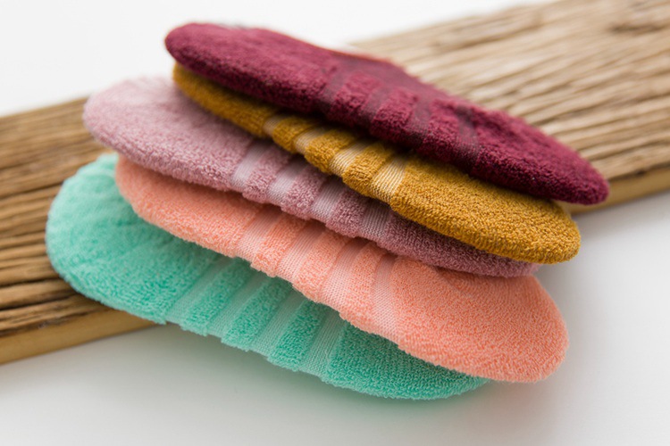 纯棉毛圈袜女袜运动毛巾船袜吸汗硅胶防滑女士短袜子详情4