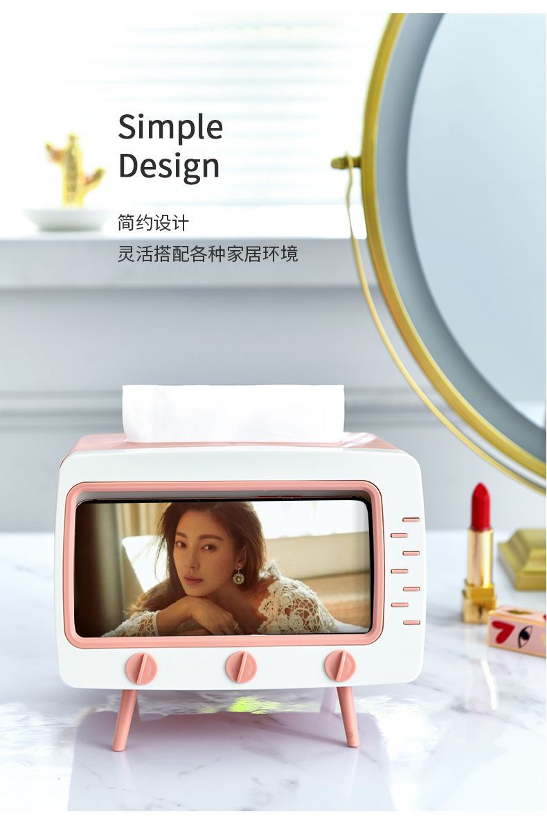 Desktop tissue box, bathroom tissue box, kitchen tissue box, storage box, living room TV tissue box, cute Instagram pic 8