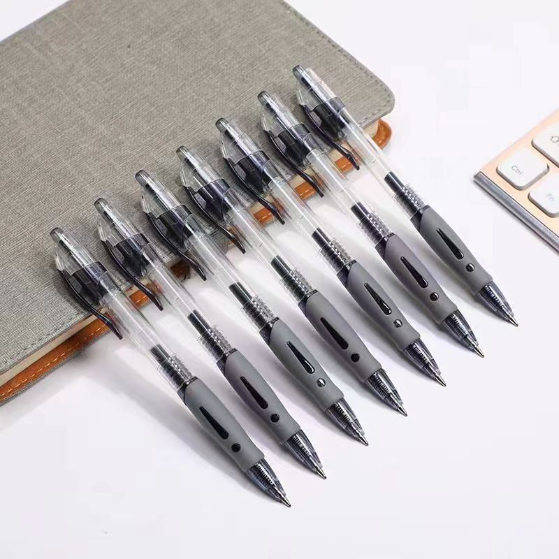 Office stationery: neutral, straight, liquid, ballpoint pen, red, black, blue, carbon pen, special practice pen, signature pic 3