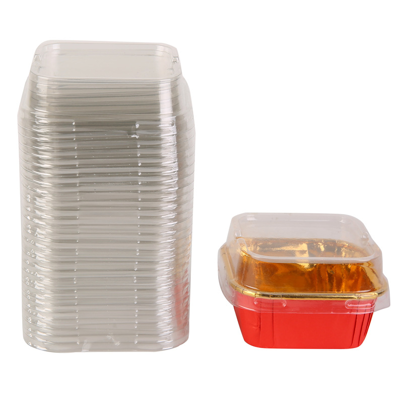 纯色正方形蛋糕纸杯50个一包蛋糕杯详情12