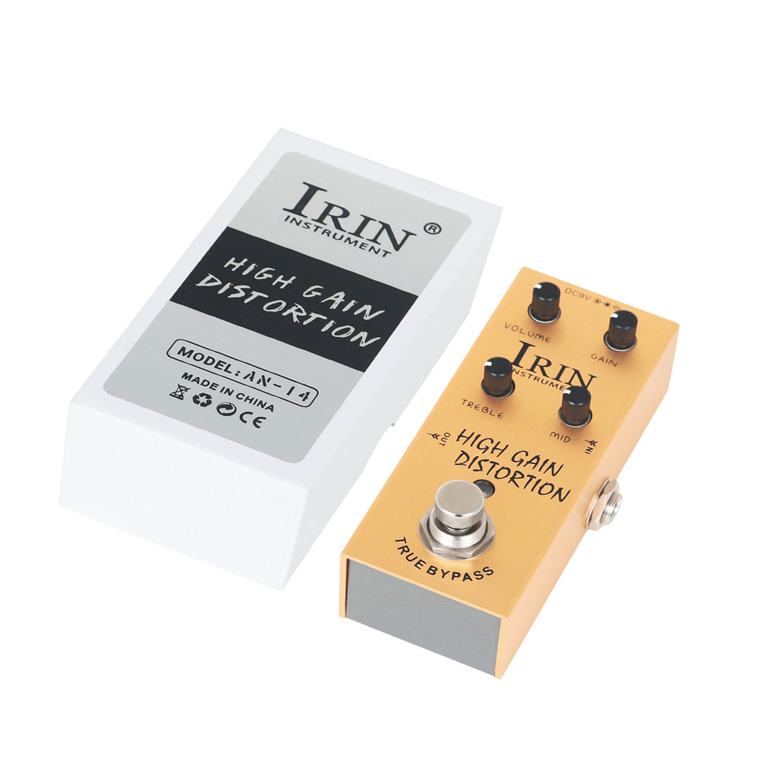 IRIN guitar эффекторный деформатор с искажением перегрузки и задержкой трелла, специализирующийся на небольших блоках электронного припева pic 14