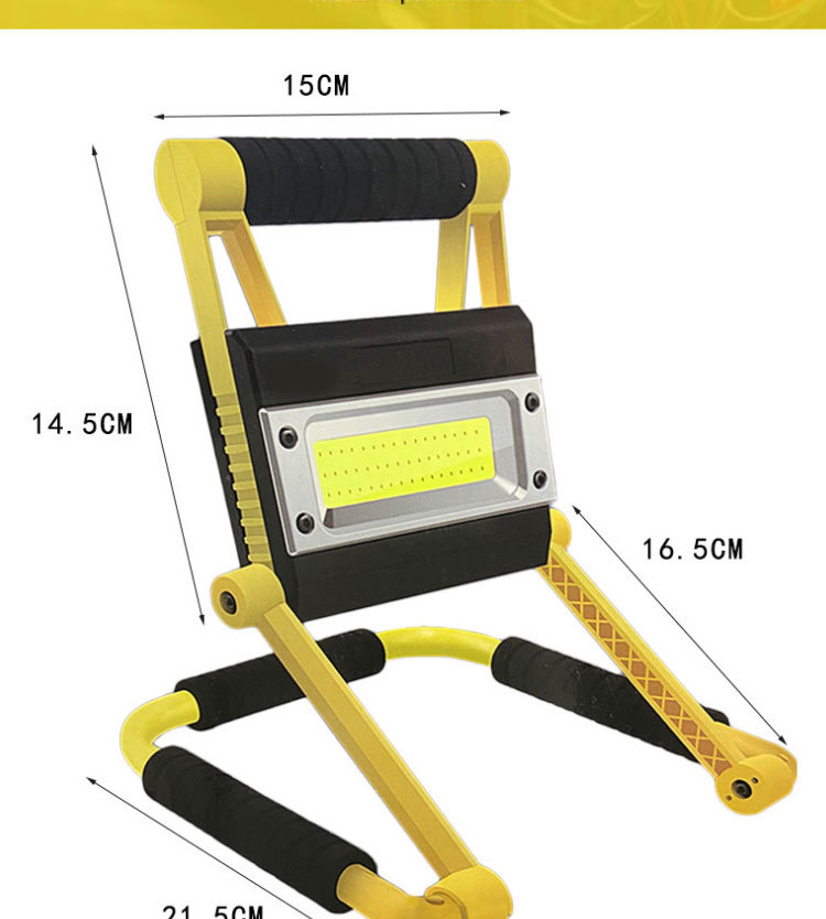 Emergency rescue lights, rechargeable floodlights, outdoor projection lights, waterproof portable work lights, mobile emergency searchlights pic 18