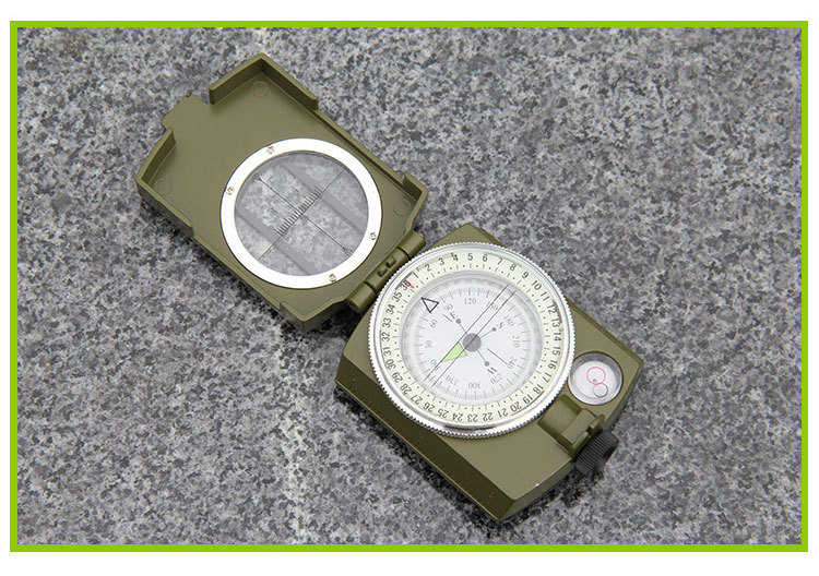 Wholesale American metal compass, high-end folding military standard, Military enthusiast K4580 multi-functional luminous compass pic 16