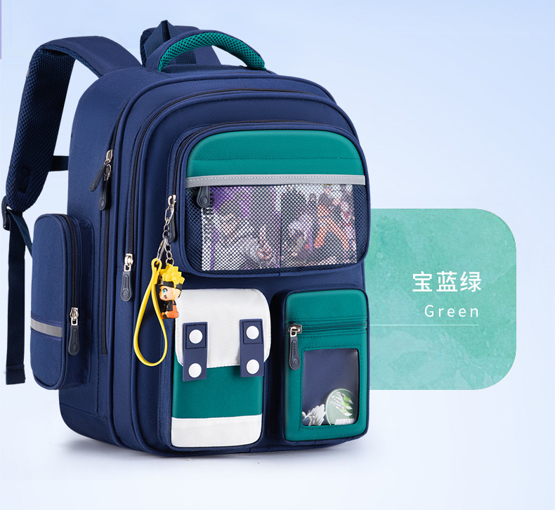 2023新款书包男生小学生一二三到六年级男童女超轻便儿童减负护脊详情17