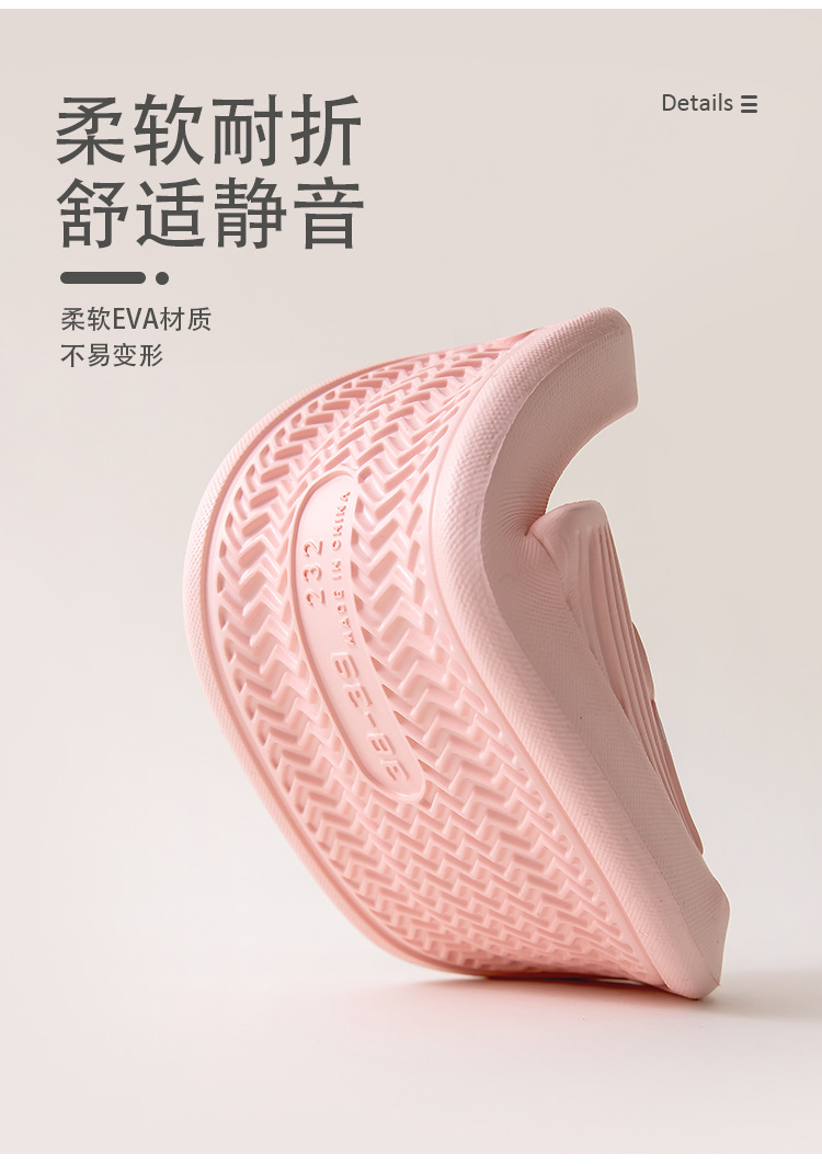 Wholesale of new Qidashun slippers for both men and women, indoor home use, cool slippers, and cute couple slippers for summer pic 8