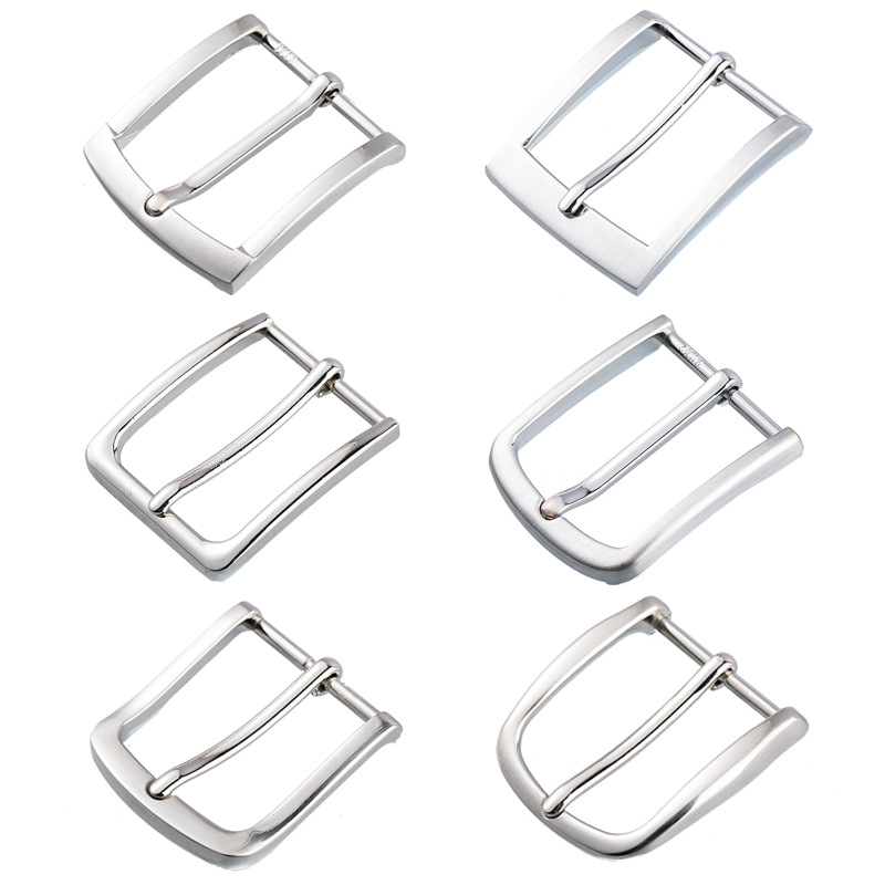 爆款男士平滑皮带扣锌合金五金胶片板扣配33mm打眼皮带批发详情10