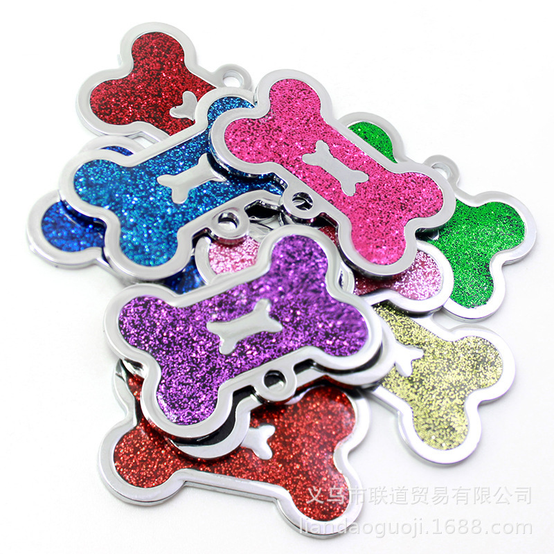 HC535 manufacturer has 10-color bright pink dog bones in stock and supplies metal pet tags, pendants and dog tags pic 31