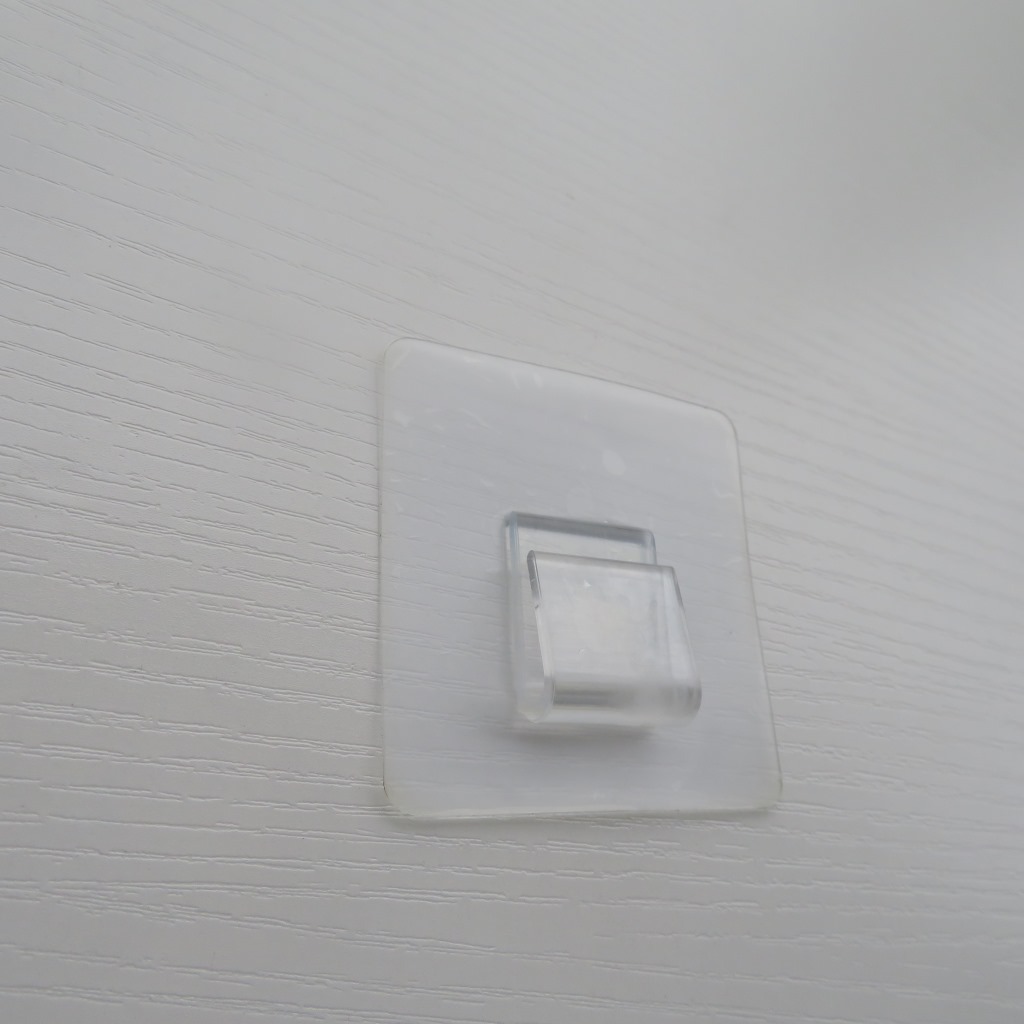 Adhesive seamless clip collection shelving, ironwork hook accessories, adhesive wall chopstick holder fixing stickers pic 13