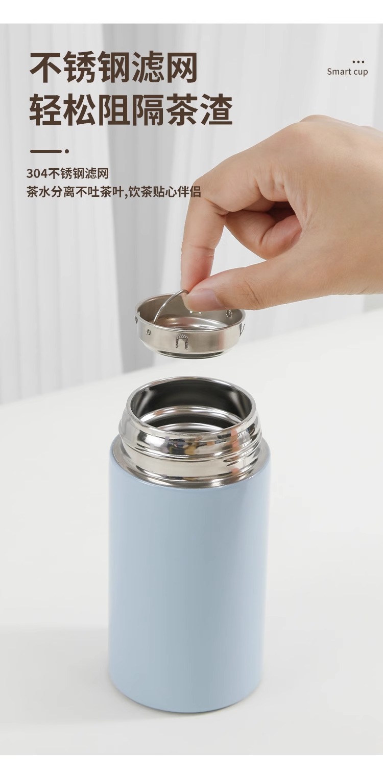 304不锈钢保温杯智能测温男女便携迷你口袋杯智能礼品喝水保温杯详情10