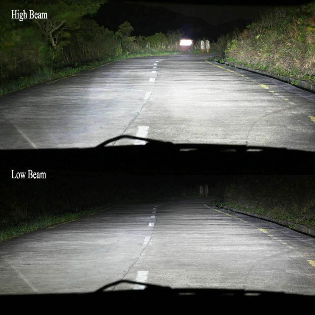 C6 led大灯 前大灯h4车灯 H7 H11 9005 36W 汽车led大灯详情15