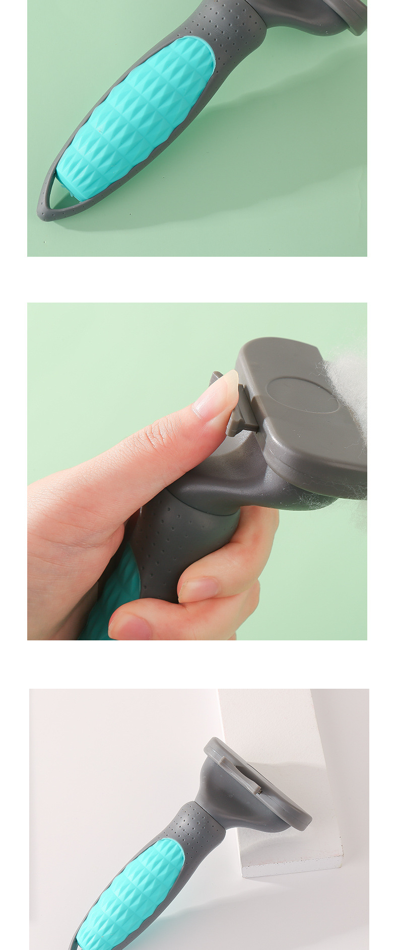 Pet thin combs, dog hair combs, large dog knotting knives, knotting and hair removal combs, cat and dog supplies pic 12